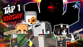 MINECRAFT nhưng 100 ngày TẬN THẾ ZOMBIE? (Tập 1) Siro không tìm thấy ai trong LÀNG HERO TEAM