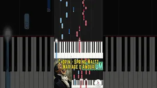 🎹🎶Chopin - Spring Waltz (Mariage d'Amour) - Medium Piano Tutorial - Intermediate