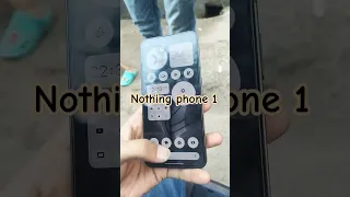 Nothing Phone 1 first look in black unboxing review #shorts #trending #reels #review #