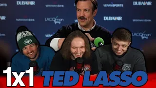 HOW DID HE GET THIS JOB?! | Ted Lasso 1x1 'Pilot' First Reaction!