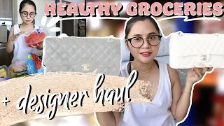 GROCERIES + DESIGNER HAUL VLOG! (February 23, 2021.) | Anna Cay ♥