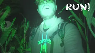 (GONE WRONG) CHASED AT THE HAUNTED JEEPERS CREEPERS FARM HOUSE INTO THE CORN FIELDS!