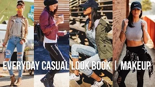 Casual Everyday Outfits LOOK BOOK & Natural Makeup Look | Trendy Mom on the GO!