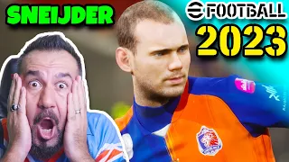 999 SNEIJDER GELDİ! QUARESMA GOLÜ ATTI! | PES 2023 (eFootball 2023) RÜYA KADRO TOP AÇILIMI VE MAÇ