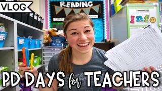 What Do Teachers Do on PD Days? | That Teacher Life Ep 26