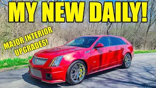 I Finished EVERYTHING On My CTS-V Wagon To Make It More Modern & The Perfect Daily Driver!