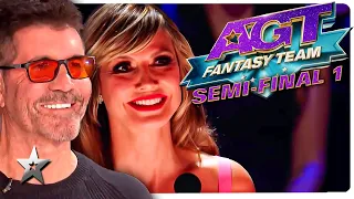 America's Got Talent 2024! | Fantasy Team Semi Final 1 : All Auditions!