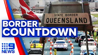 Coronavirus: Queensland border reopens to NSW and Victoria | 9 News Australia