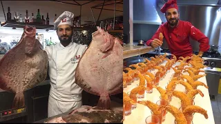 Shrimp or turbot ,your favorite ?🤗🐠🦐 instagram @faruk_chef #farukgezen