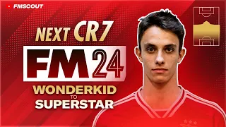 800+ G/A For The NEXT Ronaldo In FM24 | Football Manager 2024 Wonderkids to Superstar