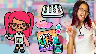 LULUCA COMPROU muitos FIDGET TOYS no TOCA LIFE WORD | Família Luluca