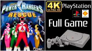 Power Rangers: Lightspeed Rescue - Full Game Walkthrough / Longplay (4K60ᶠᵖˢ UHD)