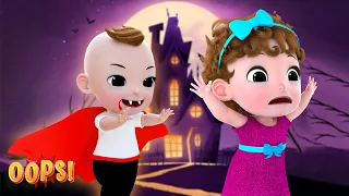 Little Monsters Go Away! | Haunted House Song | Halloween Songs & Nursery Rhymes for Kids