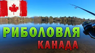 Рибалка в Канаді. Ванкувер. Deer lake