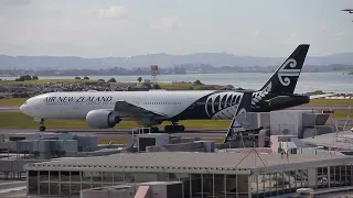 15+ MINUTES OF MORNING SUMMER PLANESPOTTING | Auckland Intl