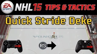 NHL 15: Tips & Tactics - Quick Stride Dekes