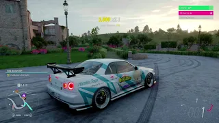 FH5 Nissan R34 2JZ Swap Drift Build Is A Monster!!