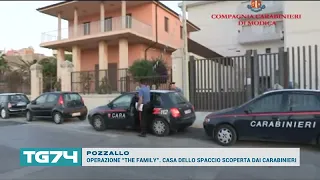 POZZALLO, OPERAZIONE ''THE FAMILY''  CASA DELLO SPACCIO SCOPERTA DAI CARABINIERI