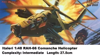 Italeri 1:48 RAH-66 Comanche Stealth Helicopter Kit Review