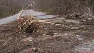 Goodbye Graffiti Highway. (R.I.P.) State police made everyone leave!