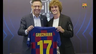 BEHIND THE SCENES Griezmann's presentation | Transfer News