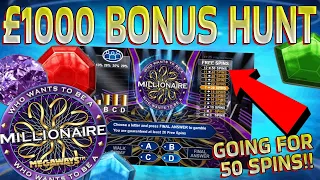 £1000 Bonus Hunt! Plus Going For 50 Spins On Millionaire Megaways!