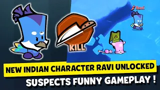 NEW RARE & 1st EVER INDIAN CHARACTER RAVI UNLOCKED ! SUSPECTS MYSTERY MANSION FUNNY GAMEPLAY #83