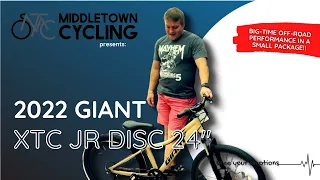 2022 GIANT XTC JR DISC 24" @MiddletownCycling [BIG-TIME OFF-ROAD PERFORMANCE IN A SMALL PACKAGE!!]