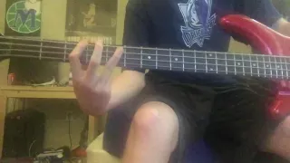 How to play killing in the name by rage against the machine on bass guitar