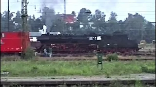 50 3648 und 50 3708 verlassen Freiberg in Sachsen