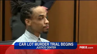 Trial begins for man accused of murdering couple at car lot