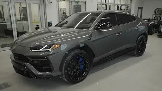 CHECK OUT This 2022 Lamborghini Urus In Grigio Keres!