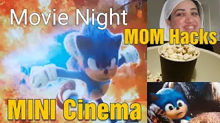 Our home CINEMA ROOM||Transformation Before and after||Movie Night at home