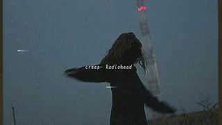 Radiohead - Creep, girl version ( slowed + reverb)