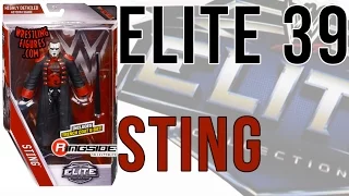 WWE FIGURE INSIDER: Sting - WWE Series 39 Toy Wrestling Figure from Mattel