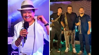 O CANTOR ALCYMAR MONTEIRO PEGA AR 6 VEZES NO SHOW E QUEM LEVA BRONCA SÃO OS MÚSICOS