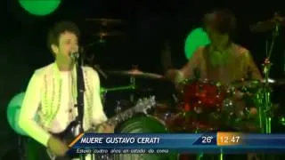 Las Noticias - Muere el argentino Gustavo Cerati tras 4 años en coma