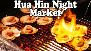 HUA HIN NIGHT MARKET TOUR – Seafood, Shopping and Thai Street Food at Hua Hin Night Market