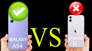 Samsung Galaxy A54 vs Apple Iphone 11 | Plx Faizan