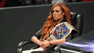 SmackDown Live 12.11.18 - Becky Lynch Ringside (Charlotte Flair vs. Asuka)  (1/2)