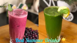 Falsa Sharbat And Mint Margarita Recipe | Best Summer Drinks | Quick Recipes | Hot Summer Drinks