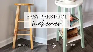 Easy DIY Barstool Makeover | Thrift Flip under $10!
