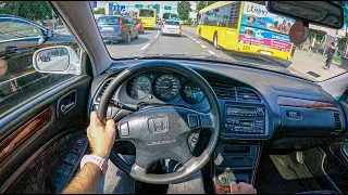 1999 Honda Accord [1.8 I 136HP] | POV Test Drive #815 Joe Black