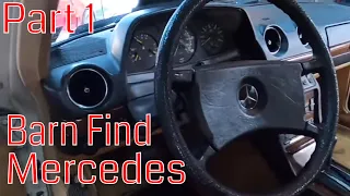 First Detail In 37 Years!! Mercedes Turbo Diesel Returned To Glory!! Part 1!