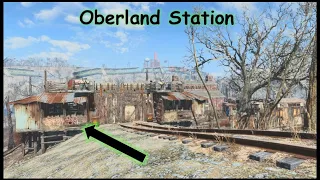 Fallout 4 Oberland Station Settlement Tour (Vanilla No Mods!) EP.2