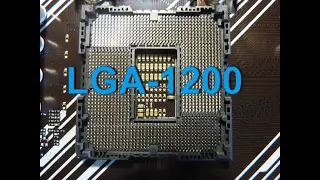 Замена сокета LGA1200 на материнской плате. Подробно