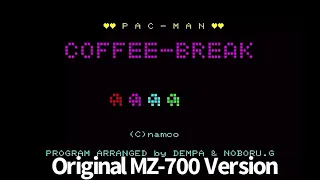 Pac Man intermission theme but it’s compared to another theme and calm at the end