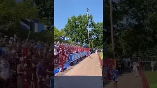 Stimmung beim Aufstiegshinspiel der HSV-Frauen gegen Viktoria Berlin war überragend #hsv