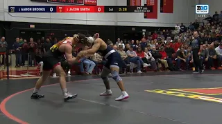 Aaron Brooks(PSU) vs Jaxon Smith(MD) 1/28/24 (Jeff Byers Radio Call)