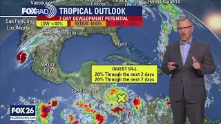 Tropical Weather Forecast - October 21, 2023